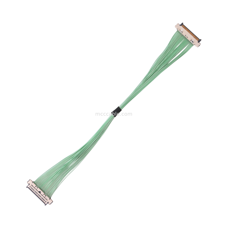 KEL 0.4 মিমি পিচ মাইক্রো কোক্সিয়াল কেবল USL20-30SS-010-C 30 পিন 40 পিন স্লিম প্লাগ ডিজাইন
