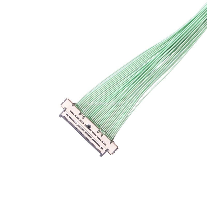 KEL 0.4 মিমি পিচ মাইক্রো কোক্সিয়াল কেবল USL20-30SS-010-C 30 পিন 40 পিন স্লিম প্লাগ ডিজাইন