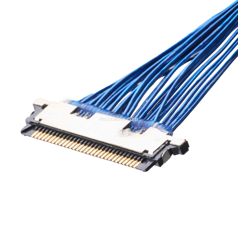 Lvds মাইক্রো কোএক্সিয়াল ক্যাবল সমাবেশ 20345-020T-32R 20346-020T-32R 20347-320E-12R 20pin