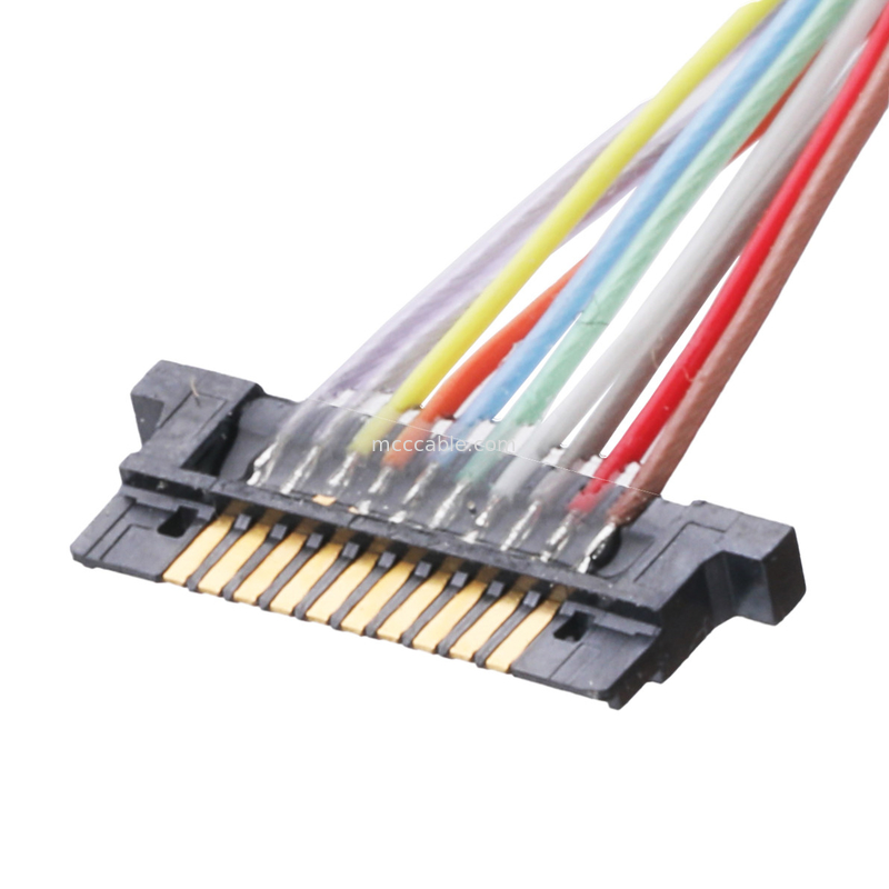 Lcd মনিটর DW-5 20598-010T-02 0.5 মিমি পিচ 10 পিনের জন্য Lvds কোক্সিয়াল কেবল সংযোগকারী