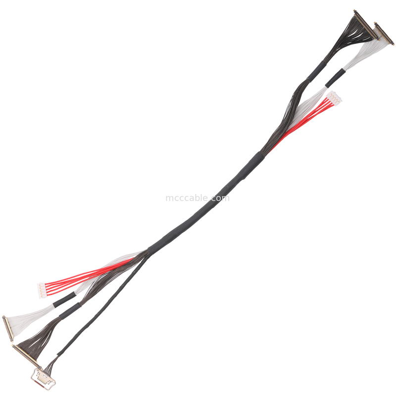 পিচ 0.25mm 20531-034T-01 থেকে 20633-210T-02S 0.25 মিমি তার কাস্টমাইজ করুন