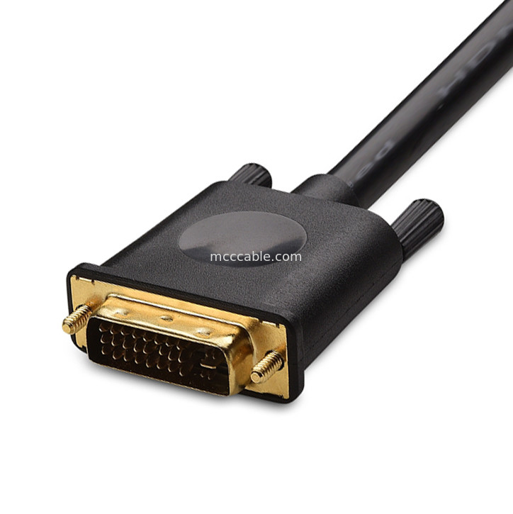 ROHS DVI-I 24+5 পিন টু ভিজিএ ক্যাবল এলভিডিএস এলসিডি সমাবেশ সংযোগকারী OEM / ODM