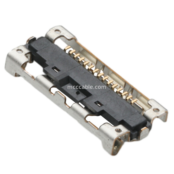15 পিন  LVDS EDP DF36A-15S-0.4V মাইক্রো কোএক্স ক্যাবল সমাবেশ সংযোগকারী