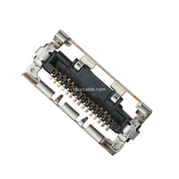 15 পিন  LVDS EDP DF36A-15S-0.4V মাইক্রো কোএক্স ক্যাবল সমাবেশ সংযোগকারী