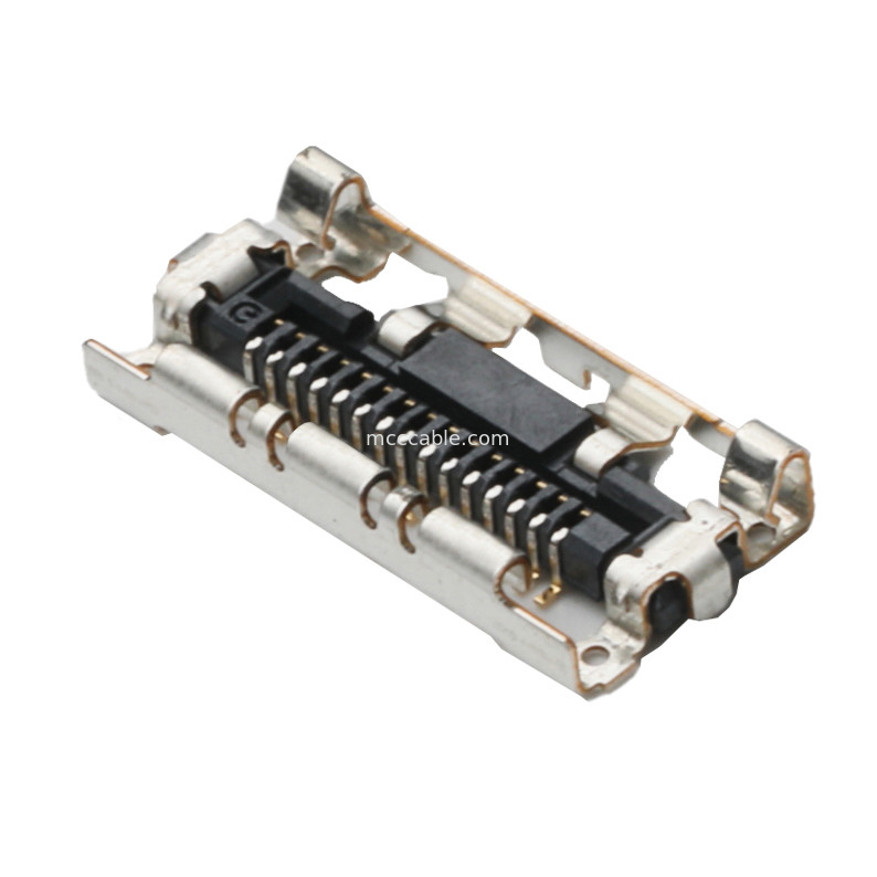 15 পিন  LVDS EDP DF36A-15S-0.4V মাইক্রো কোএক্স ক্যাবল সমাবেশ সংযোগকারী