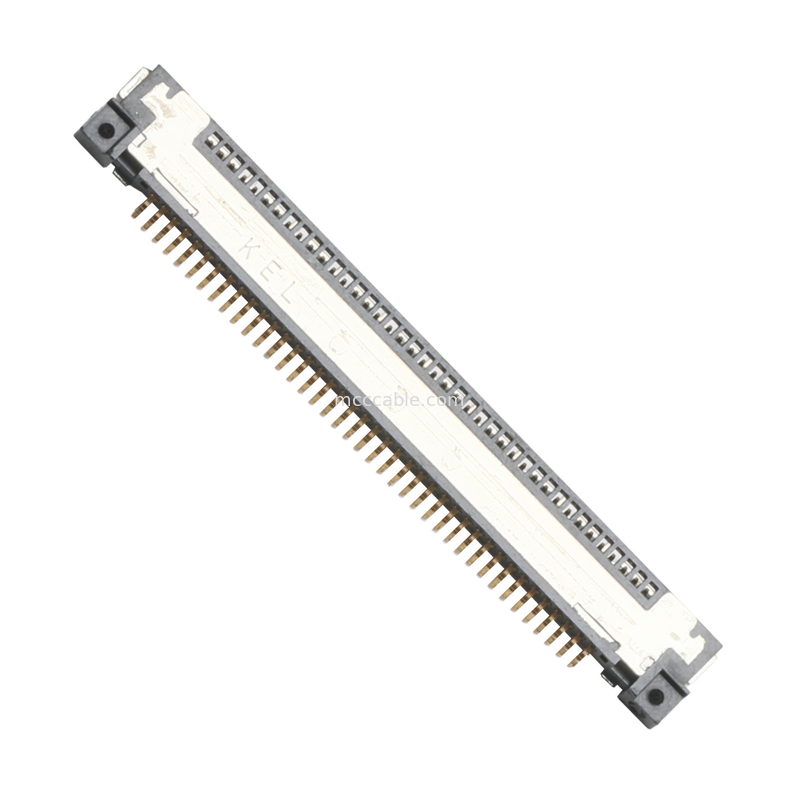KEL USL00-40S 0.4V বোর্ড সাইড মাইক্রো কোএক্সিয়াল ক্যাবল সংযোগকারী ডান কোণ প্রকার