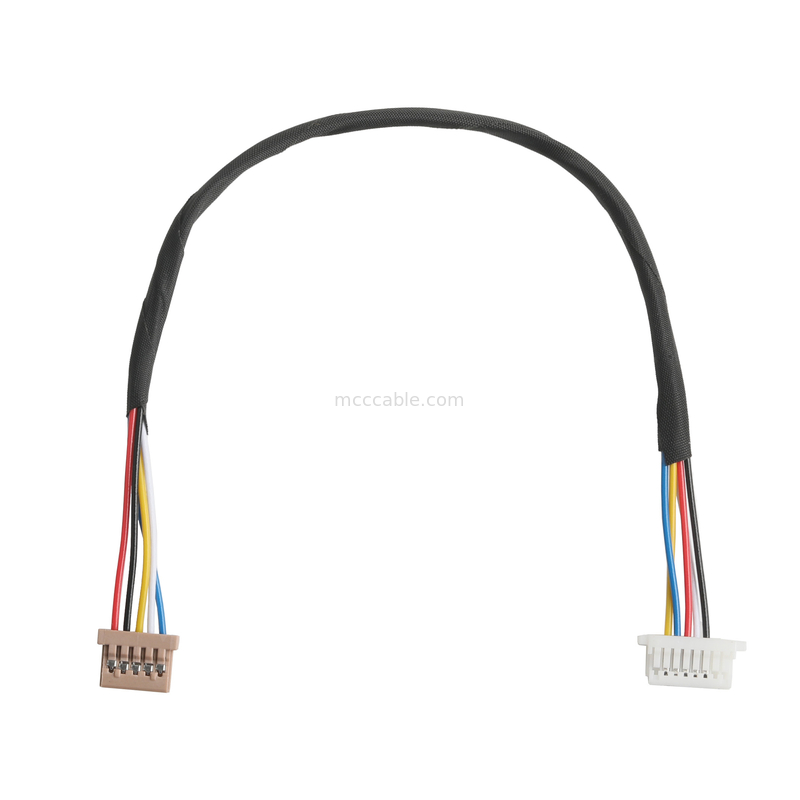 DF14-5P থেকে SH1.0 8P UL1571 28AWG ক্যাবল সংযোগকারী সমাবেশ OEM/ODM
