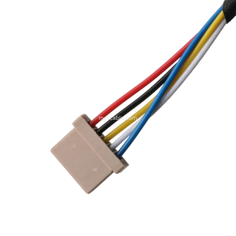 DF14-5P থেকে SH1.0 8P UL1571 28AWG ক্যাবল সংযোগকারী সমাবেশ OEM/ODM