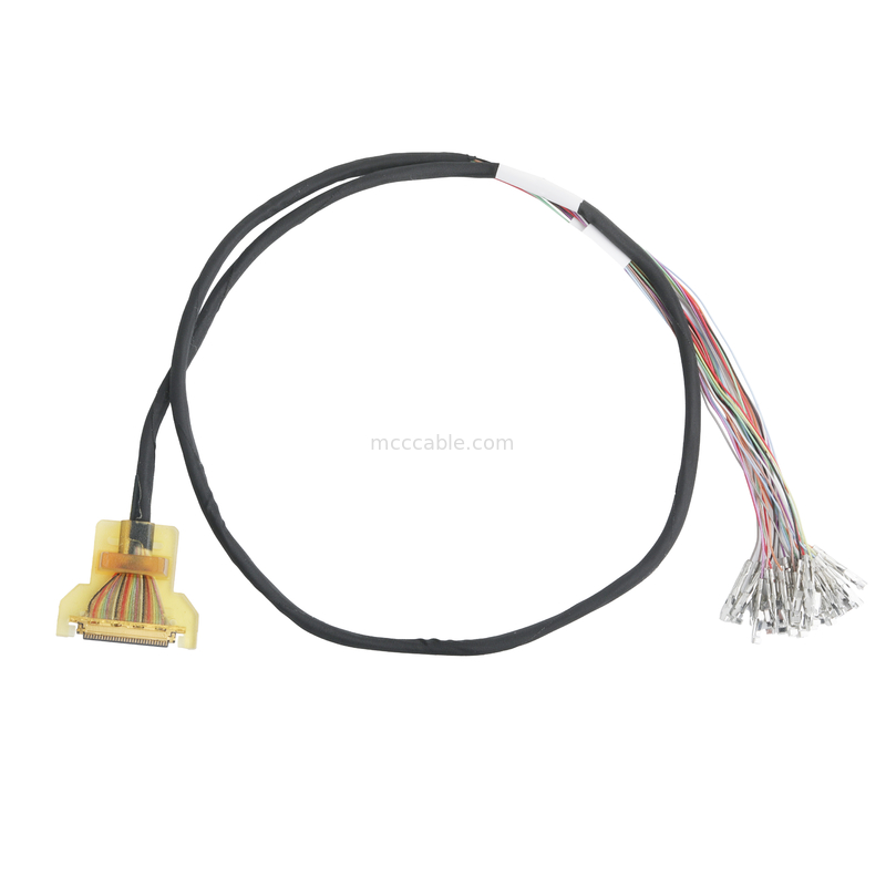 20453-230T-03 থেকে ওয়্যার হারনেস টার্মিনাল 30P 40P 0.4 মিমি পিচ 32AWG এলভিডিএস ক্যাবল সমাবেশ