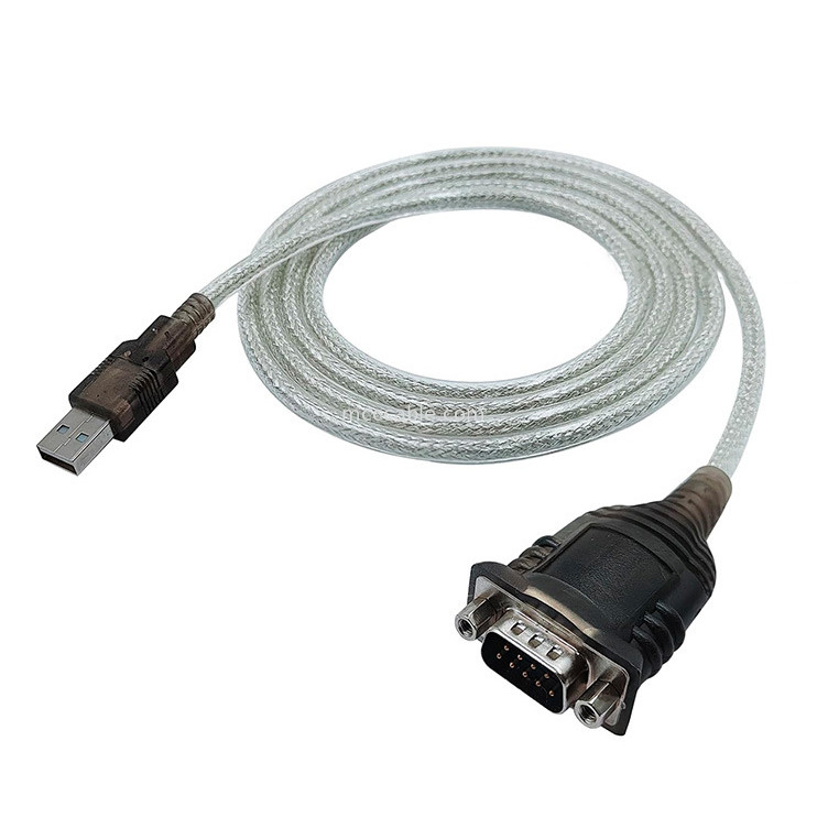 PL2303GT RS232 সিরিয়াল ক্যাবল usb থেকে DB9 পিন পুরুষ COM USB সিরিয়াল ক্যাবল OEM/ODM সমর্থন করে