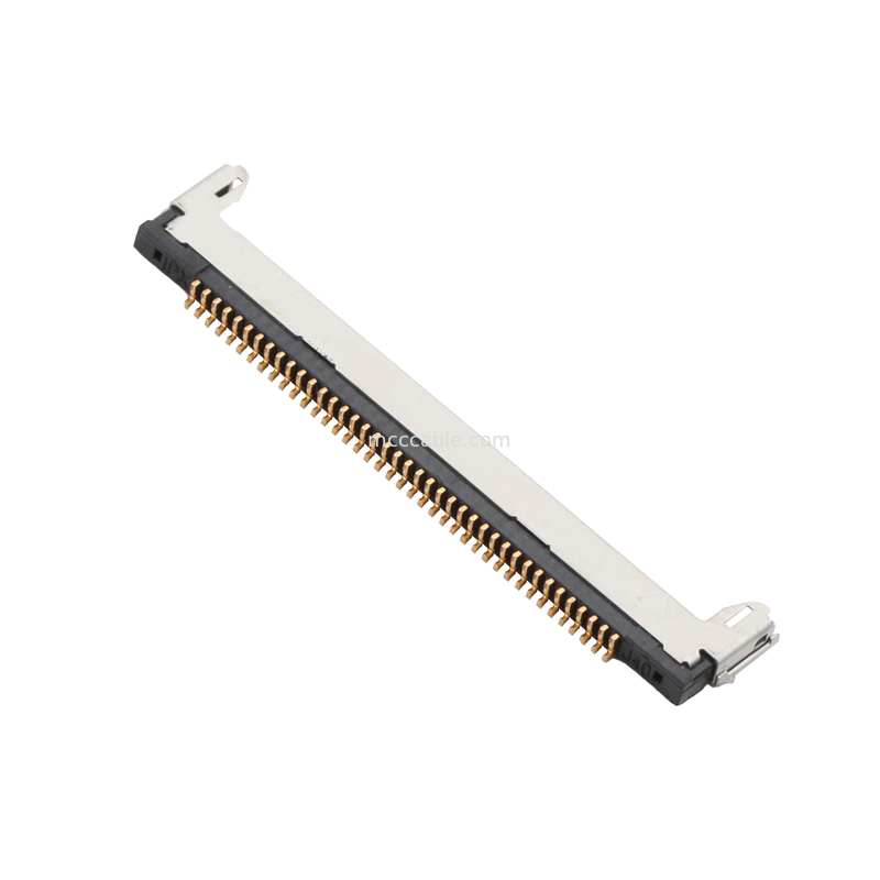 20347-340E-12R 0.4 মিমি পিচ অতি সূক্ষ্ম কোঅক্সিয়াল ক্যাবল সংযোগকারী মহিলা উচ্চ ডেটা রেট ট্রান্সফার