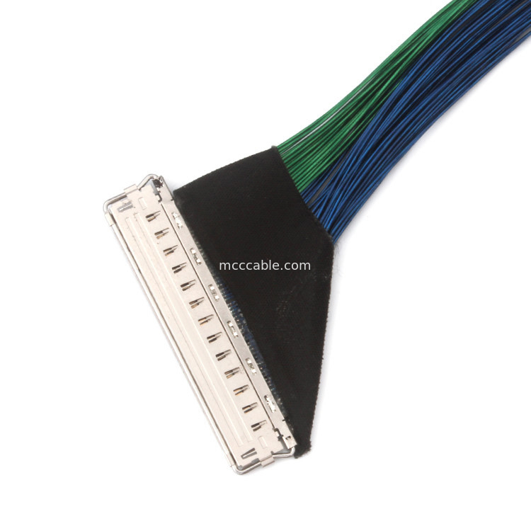 PLUS 20788 060T 01 0.4 মিমি পিচ ইডিপি lvds 60 পিন মাইক্রো কোএক্সিয়াল ক্যাবল