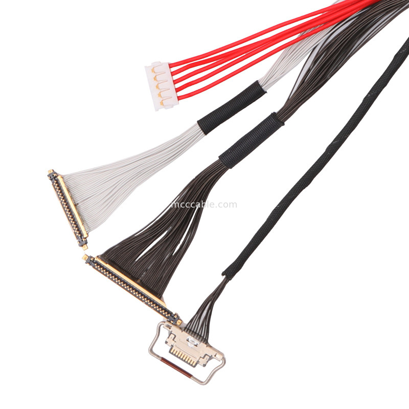 পিচ 0.25mm 20531-034T-01 থেকে 20633-210T-02S 0.25 মিমি তার কাস্টমাইজ করুন