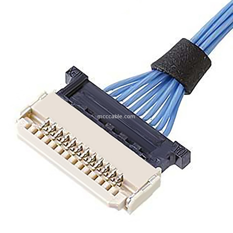 DW5 20597 20598-010T-02 010E-02 রিসেপ্ট্যাকল প্লাগ 10 পিন পার্টস মাইক্রো কোক্সিয়াল কেবল