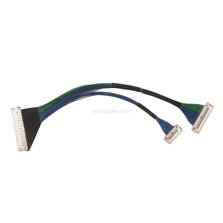 PLUS 20788 060T 01 0.4 মিমি পিচ ইডিপি lvds 60 পিন মাইক্রো কোএক্সিয়াল ক্যাবল