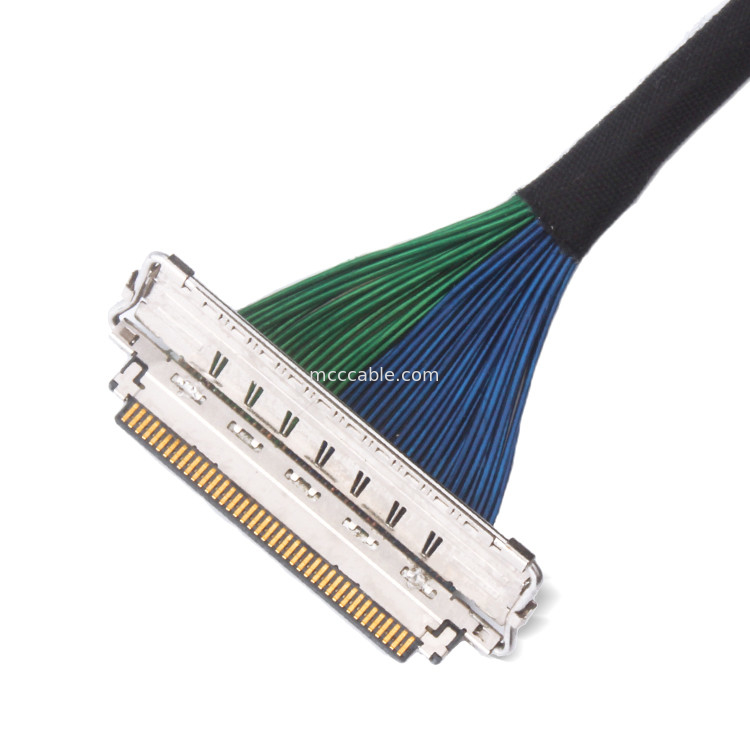 PLUS 20788 060T 01 0.4 মিমি পিচ ইডিপি lvds 60 পিন মাইক্রো কোএক্সিয়াল ক্যাবল