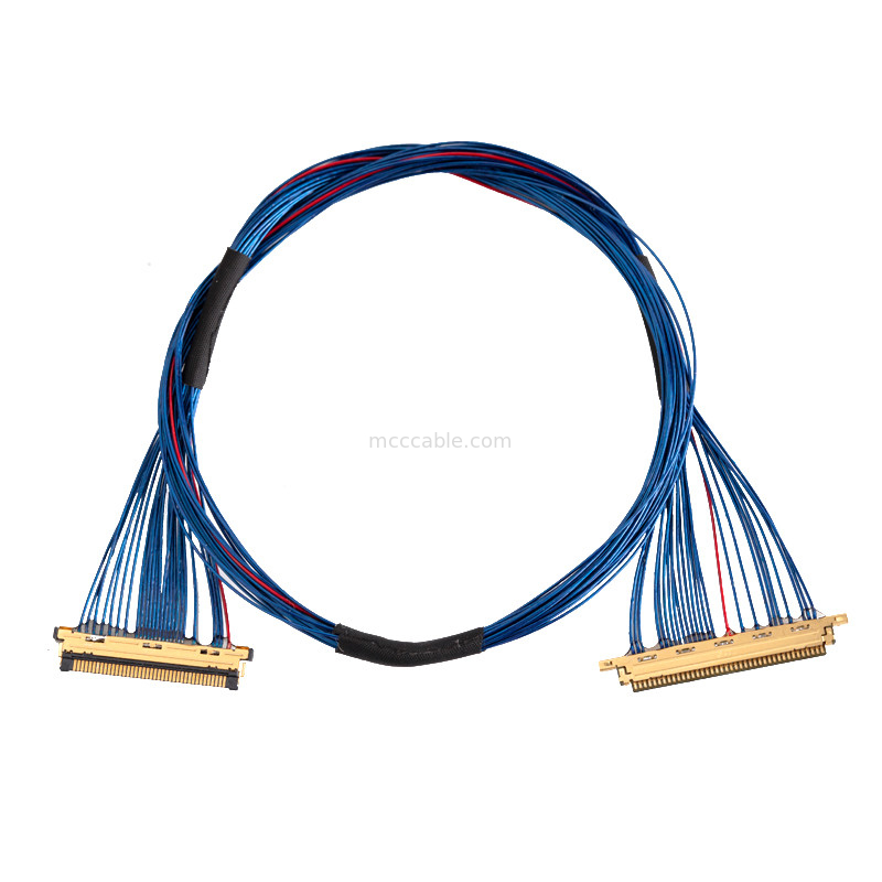 Lvds JAE মাইক্রো কোএক্সিয়াল ক্যাবল FI-JT40C CSH1 থেকে HD1P040MA1 VR চশমার জন্য