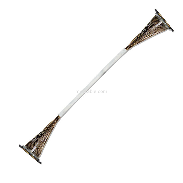 0.3mm মাইক্রো কোএক্সিয়াল ক্যাবল DF56 26P 0.3SD ড্রোন ক্যামেরা সংযোগকারী এবং যান্ত্রিক সংযোগের জন্য
