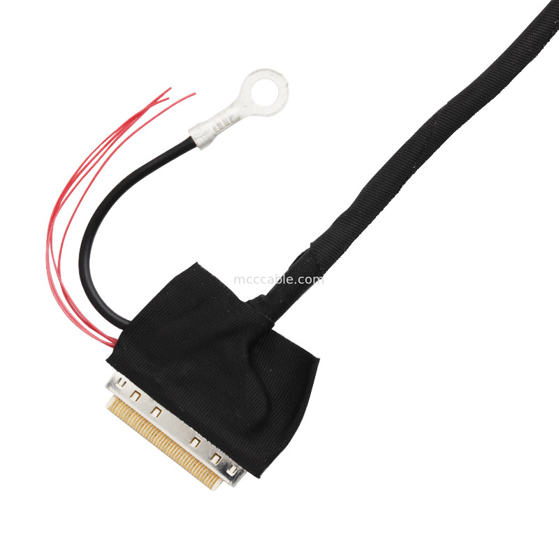 32AWG LVDS ক্যাবল সমাবেশ 40 পিন 88441-40 থেকে 50 পিন JAE F1-RE51HL