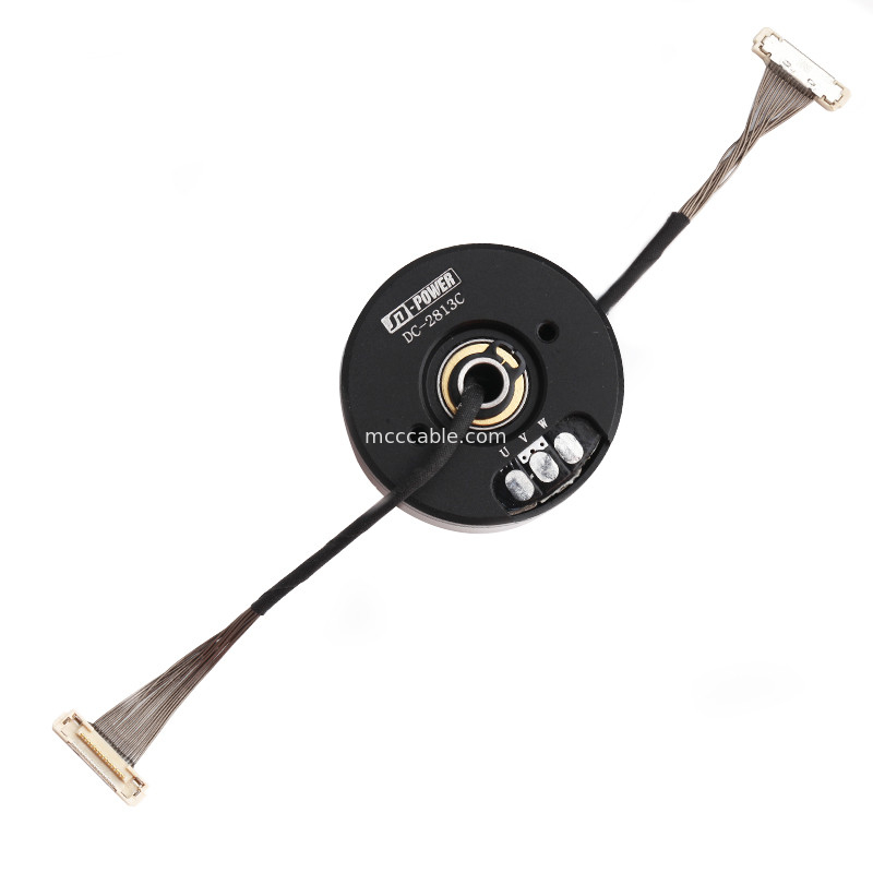 কাস্টম DF36C-15P-0.4SD থেকে DC-2813C Wire Harness LVDS EDP Cable for Gimbal Camera