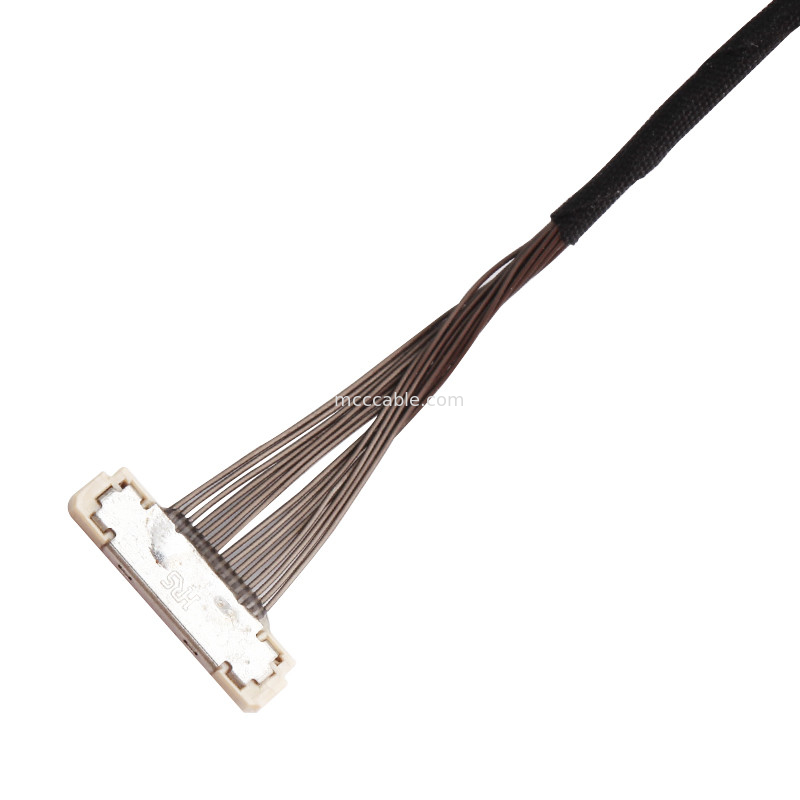 কাস্টম DF36C-15P-0.4SD থেকে DC-2813C Wire Harness LVDS EDP Cable for Gimbal Camera