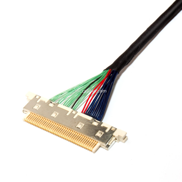মেডিকেল এলসিডি মনিটরের জন্য ACES 50204-040 MCC LVDS Wire Assembly ISO13485