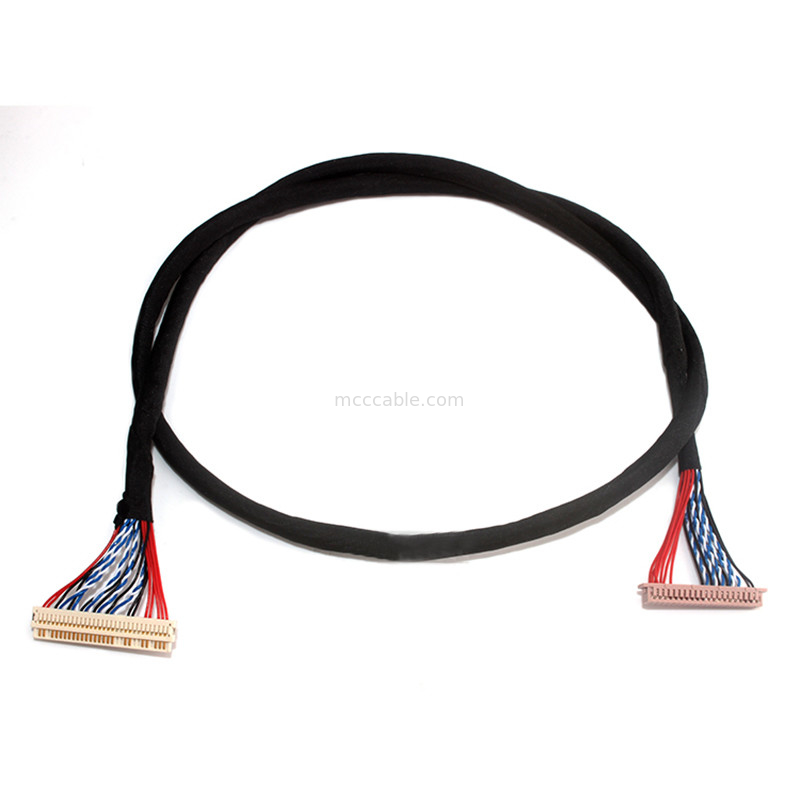 উল মাদারবোর্ড জোতা কেবল সমাবেশ  DF13-40DS-1.25C থেকে DF19G-20S 40 পিন