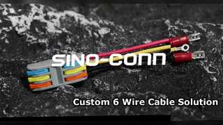 PCT-2-3 3 পোল লিভার নাট ওয়্যার হারনেস 18AWG দ্রুত সংযোগ বিচ্ছিন্ন ওভারভিউ