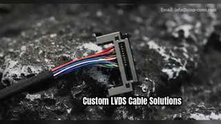 কাস্টম FI RE31HL DF19 20P LVDS কেবল সমাবেশ সমাধান