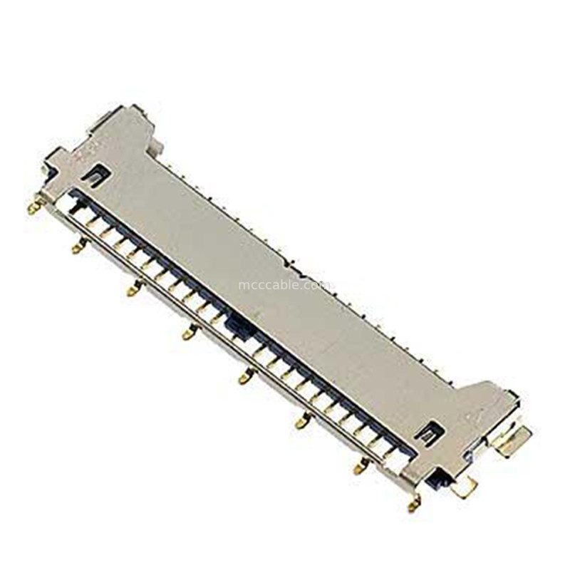 lvds সংযোগকারী প্রকার 40 পিন lvds সংযোগকারী 20977-040T 040E 01 অনুভূমিক মিলনের প্রকার মাইক্রো-কোঅক্সিয়াল সংযোগকারী