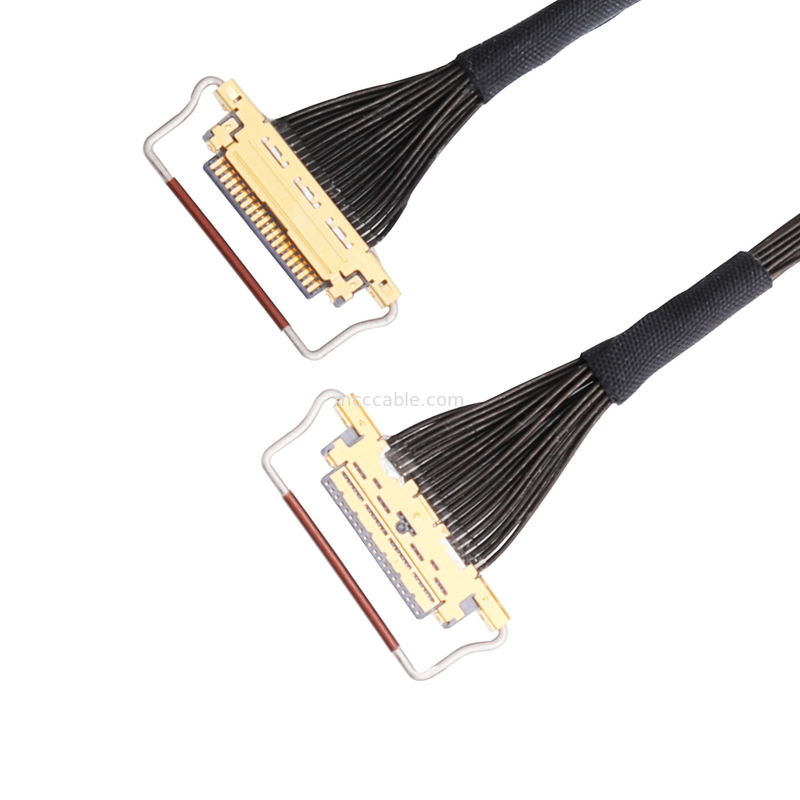 Oem Lvds কেবল সমাবেশ 0.5 মিমি পিচ 20453-220t-03 অনুভূমিক মিলন টাইপ মাইক্রো-কোঅক্সিয়াল সংযোগকারী