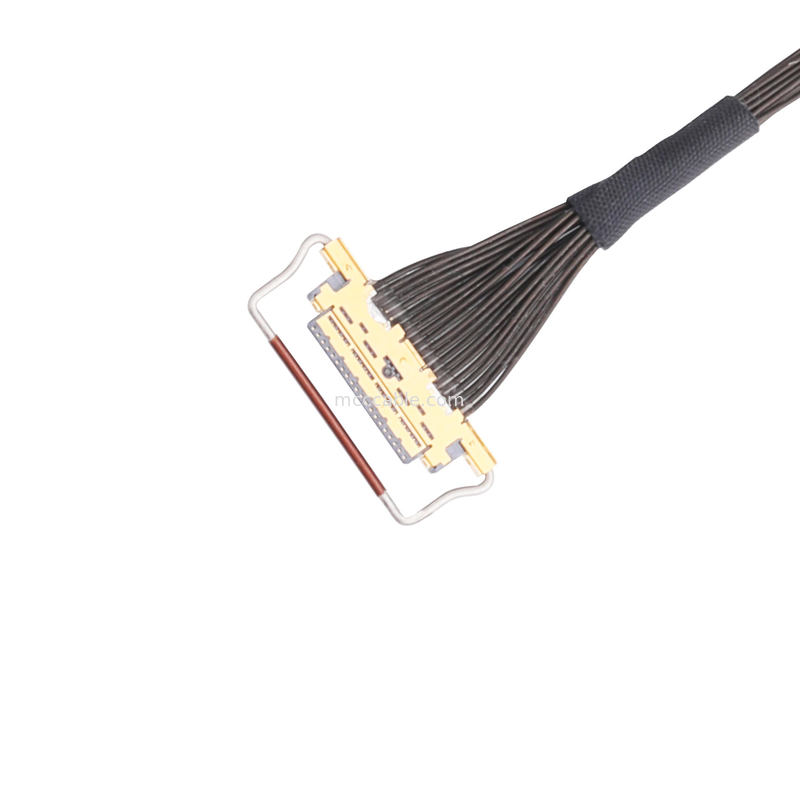 Oem Lvds কেবল সমাবেশ 0.5 মিমি পিচ 20453-220t-03 অনুভূমিক মিলন টাইপ মাইক্রো-কোঅক্সিয়াল সংযোগকারী
