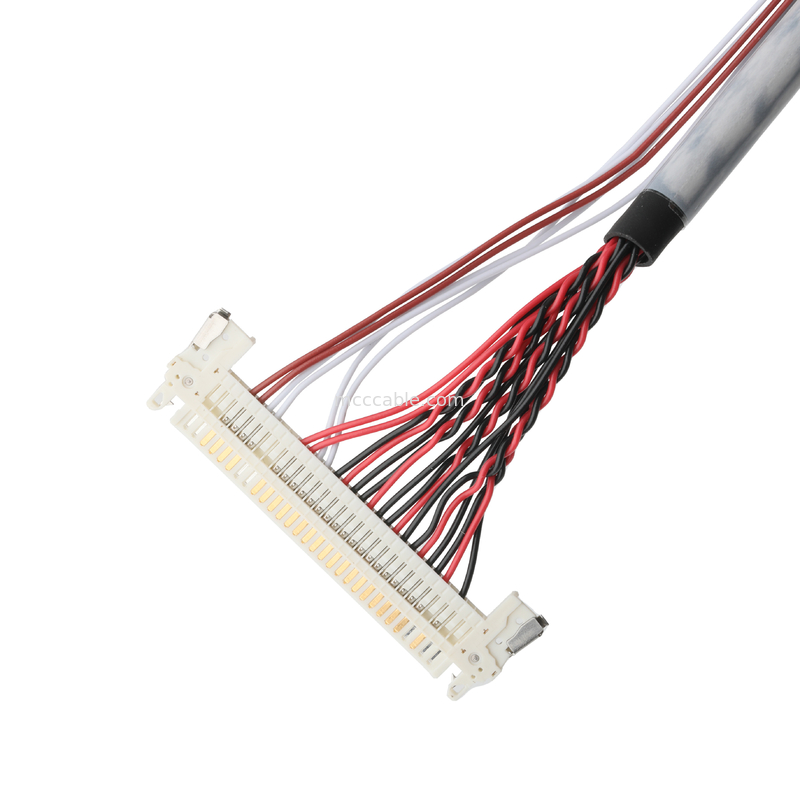 অটোমোবাইল অ্যাপ্লিকেশন JAE FI-X30HL 30P থেকে DF14-30P এবং MOLEX 51021-1200 12Pin সমন্বিত ক্যাবল সংযোগকারী OEM/ODM