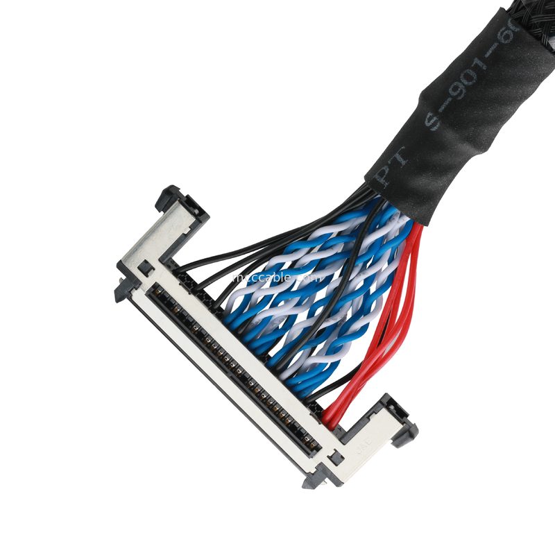 JAE FI-RE51HL-51Pin To  DF13-40DS তারের তার UL1061 30AWG দৈর্ঘ্য কাস্টমাইজ করুন OEM/ODM