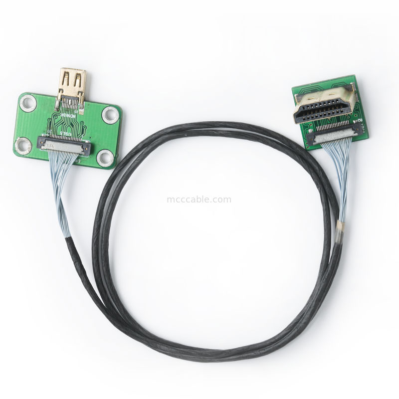 কেইএল সংযোগকারী সমাক্ষ HDMI2.0 অ্যাডাপ্টার ড্রোন 4K এইচডি লাইন স্থিতিস্থাপক বেতার চিত্র সংক্রমণ