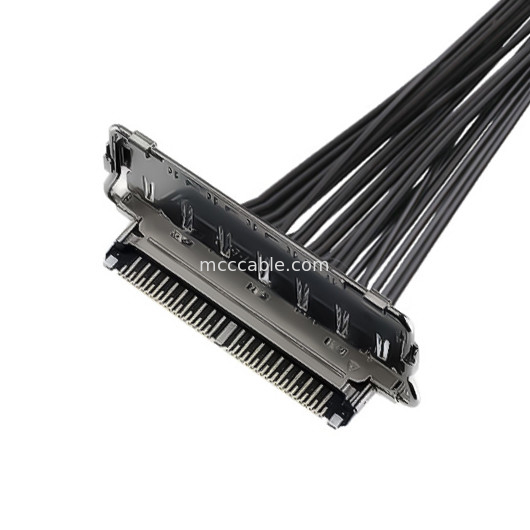 lvds সংযোগকারী প্রকার 40 পিন lvds সংযোগকারী 20977-040T 040E 01 অনুভূমিক মিলনের প্রকার মাইক্রো-কোঅক্সিয়াল সংযোগকারী