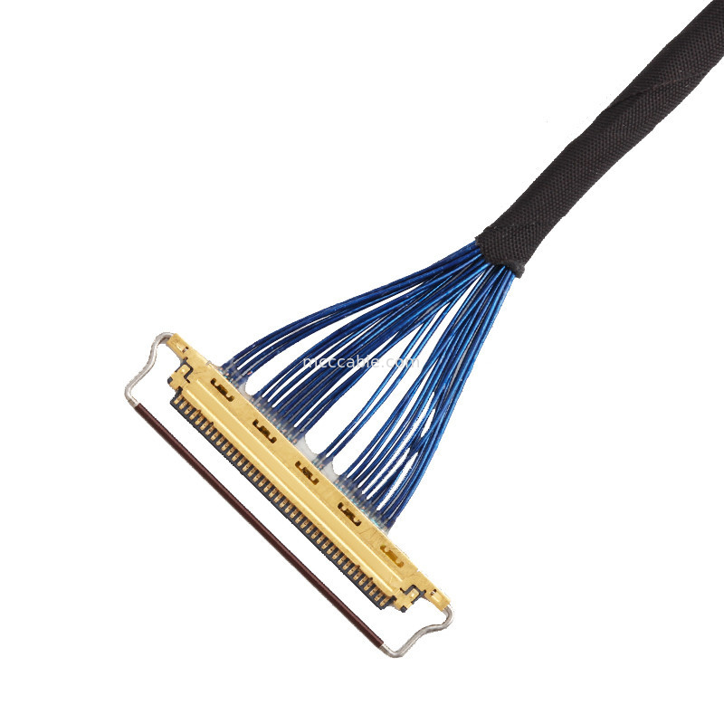 44AWG এসজিসি এলভিডিএস ইডিপি কেবল আইপেক্স 0.5 মিমি পিচ 20453-330t-13 থেকে 20453-340t-13