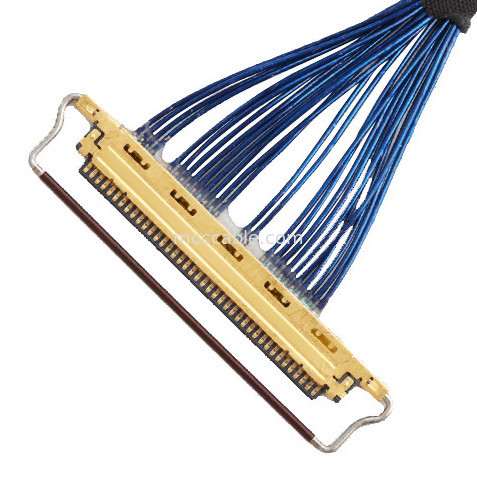 44AWG এসজিসি এলভিডিএস ইডিপি কেবল আইপেক্স 0.5 মিমি পিচ 20453-330t-13 থেকে 20453-340t-13