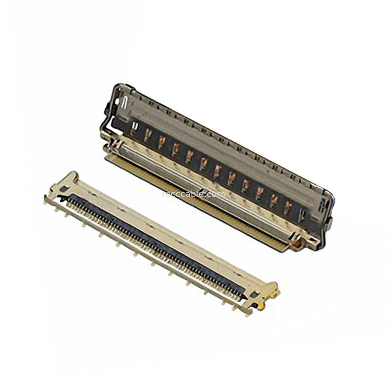 60P EDP ক্যাবল 20790-060E-02 0.4mm পিচ অনুভূমিক জোড়া টাইপ মাইক্রো-কোক্সিয়াল সংযোগকারী