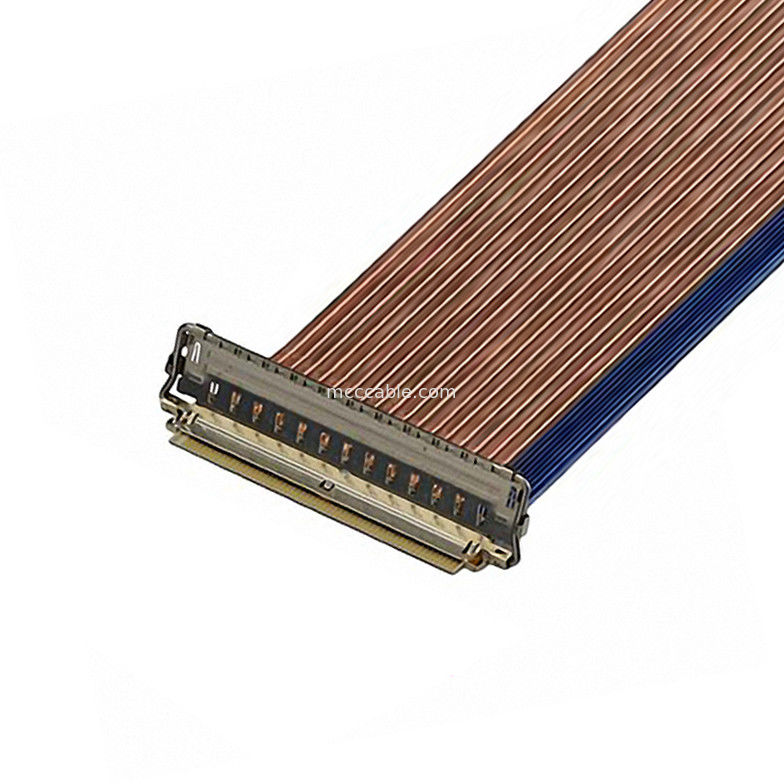 60P EDP ক্যাবল 20790-060E-02 0.4mm পিচ অনুভূমিক জোড়া টাইপ মাইক্রো-কোক্সিয়াল সংযোগকারী