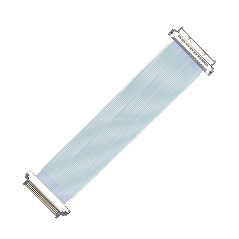 KEL USL20-30SS-100-B সংযোগকারী মাইক্রো কোঅক্সিয়াল ক্যাবল 0.4 মিমি পিচ 1 থেকে এন কাস্টমাইজযোগ্য দৈর্ঘ্য