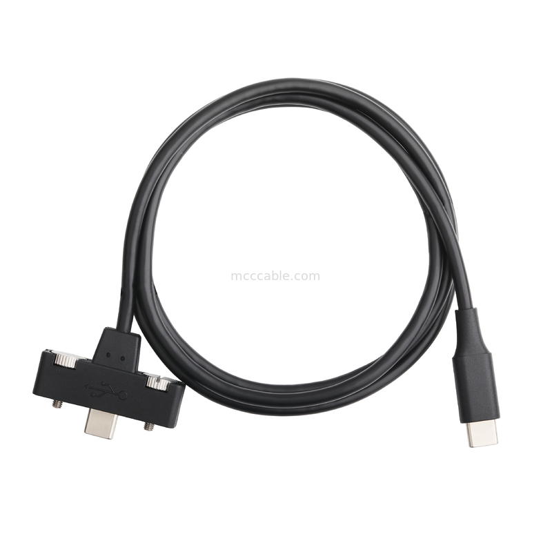 ইউএসবি সি থেকে ইউএসবি সি ক্যাবল, উচ্চ গতির 40Gbps ট্রান্সফার, 100W পিডি চার্জিং, সুরক্ষিত