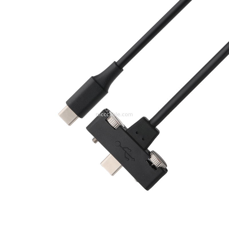 ইউএসবি সি থেকে ইউএসবি সি ক্যাবল, উচ্চ গতির 40Gbps ট্রান্সফার, 100W পিডি চার্জিং, সুরক্ষিত