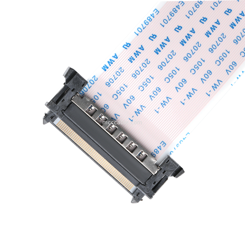 51-পিন RE51 FFC কেবল, 0.5 মিমি পিচ, UL489701, EMI-সুরক্ষিত, 2Gbps ডেটা রেট