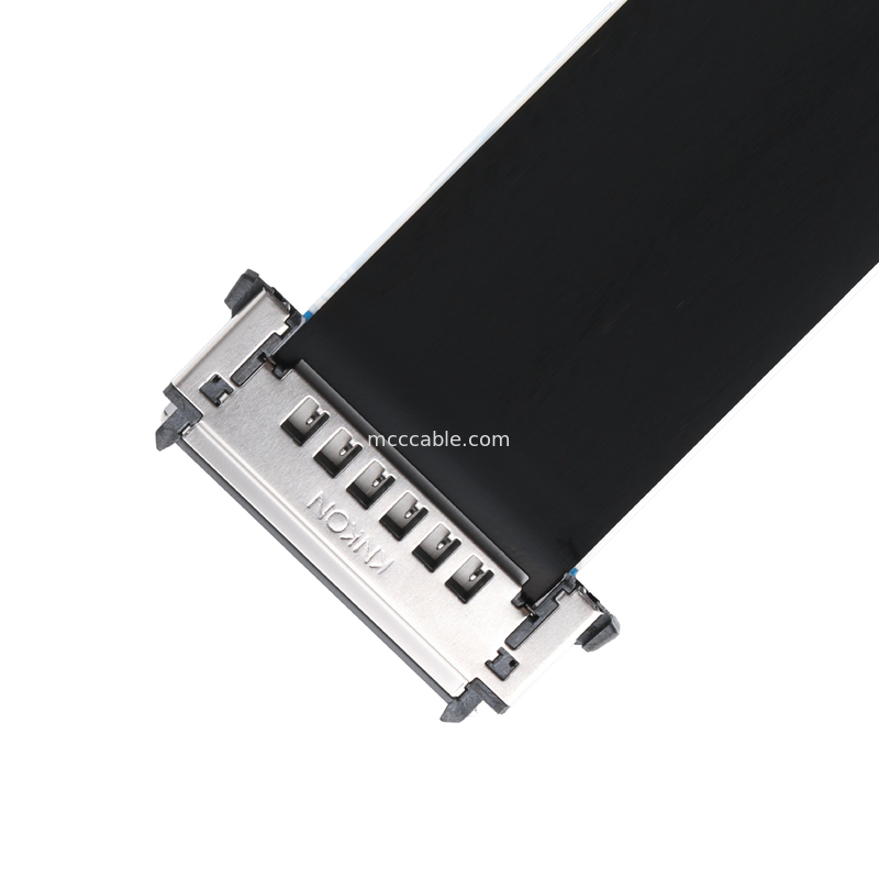 51-পিন RE51 FFC কেবল, 0.5 মিমি পিচ, UL489701, EMI-সুরক্ষিত, 2Gbps ডেটা রেট