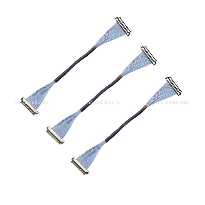 পেশাদার গ্রেড USL20-30SS-018C মাইক্রো কোএক্সিয়াল কেবল 0.4 মিমি সংযোগকারী পুলিশ বডি ক্যামেরা এবং ড্যাশ ক্যামেরার জন্য