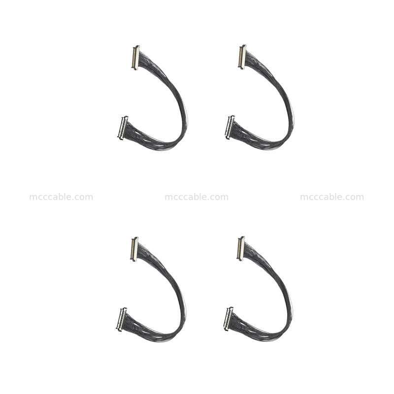 সামরিক স্ট্যান্ডার্ড USL20-30SS-019B 0.4mm মাইক্রো কোক্সিয়াল কেবল ট্যাকটিক্যাল ও যুদ্ধক্ষেত্রের ক্যামেরা সরঞ্জামের জন্য