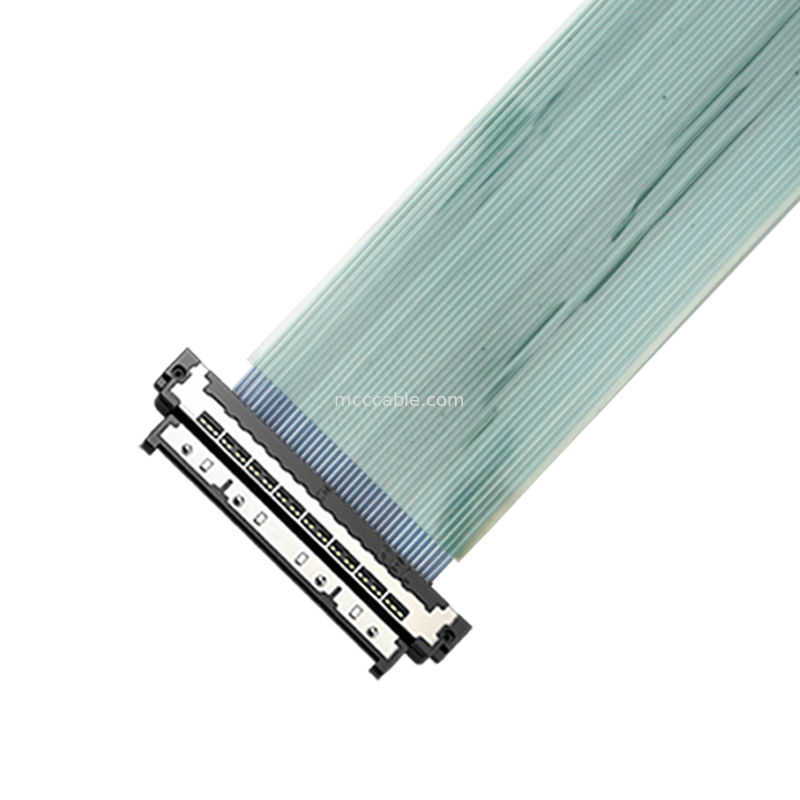 USL20-30SS-004CH 0.4mm ZIF FFC সংযোগকারী উচ্চ-গতির ডিজিটাল ভিডিও ট্রান্সমিশনের জন্য