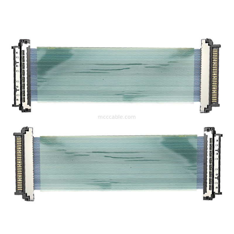 0.4mm USL20-30SS-050BH মাইক্রো কোএক্সিয়াল ক্যাবল সমাবেশ পারমাণবিক উদ্ভিদ পরিদর্শন বট জন্য ইএমআই সুরক্ষিত