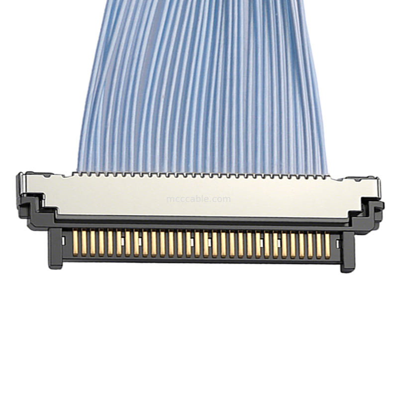 USL20-30SS-015C 0.4mm মাইক্রো কোক্সিয়াল কেবল 5G-সক্ষম ক্যামেরার জন্য উচ্চ-ফ্রিকোয়েন্সি সংকেত অখণ্ডতা